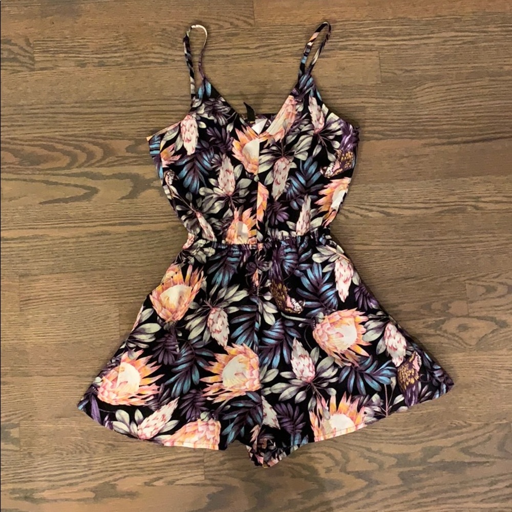 H&M romper, floral